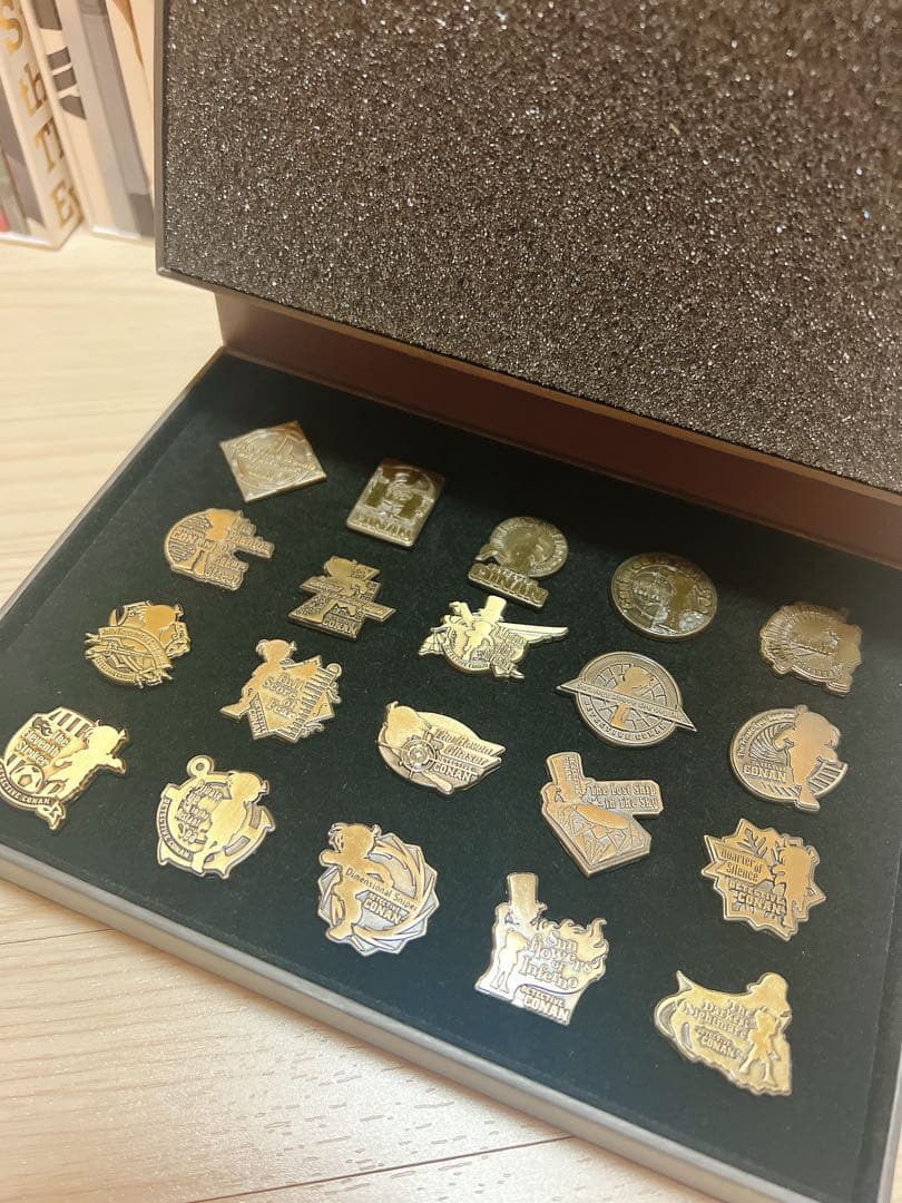 劇場版 名探偵コナン 20周年記念 Blu-ray BOX ピンバッジセット