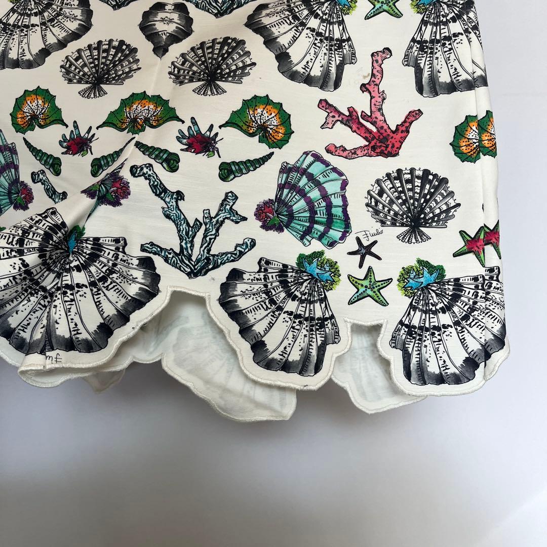 エミリオプッチ シェル 貝殻 総柄 ショート パンツ　38