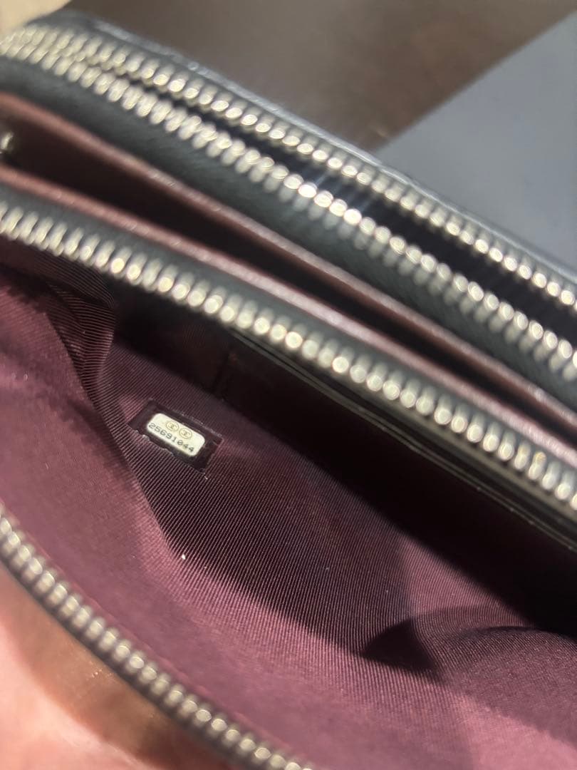 CHANEL シャネル マトラッセ　Cウォレットポーチ