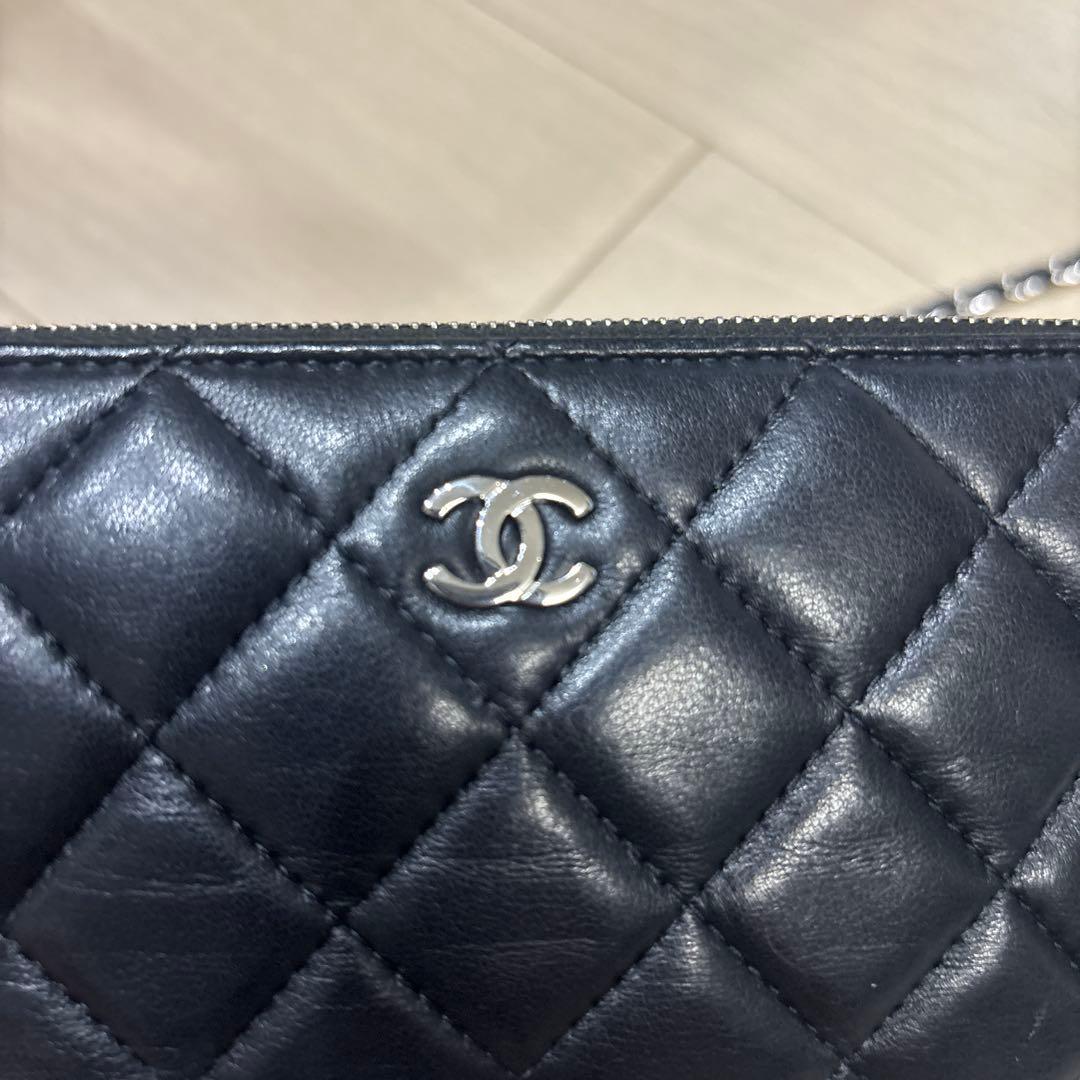 CHANEL シャネル マトラッセ　Cウォレットポーチ