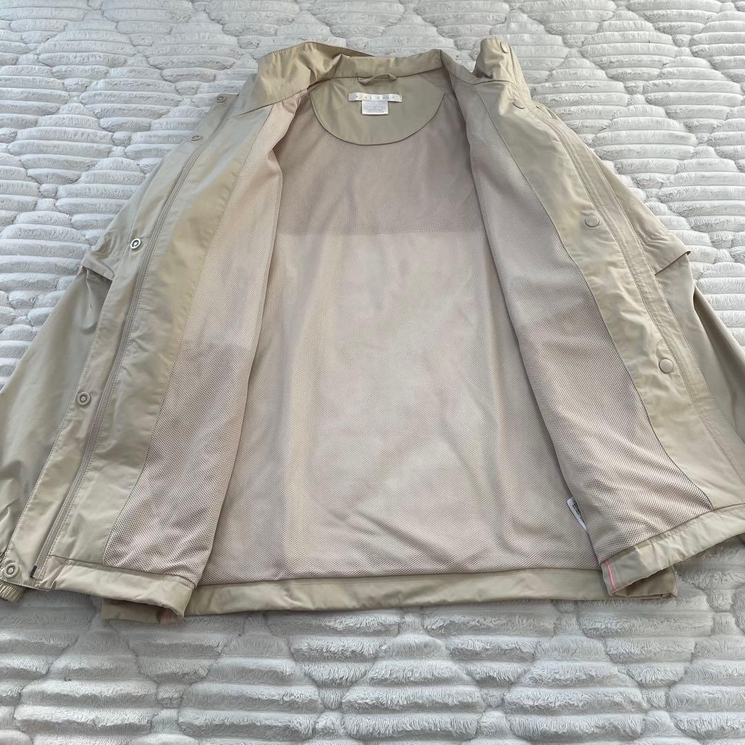 NIKE GOLFレディース ナイロンジャケット　レインウェア2way上下セット