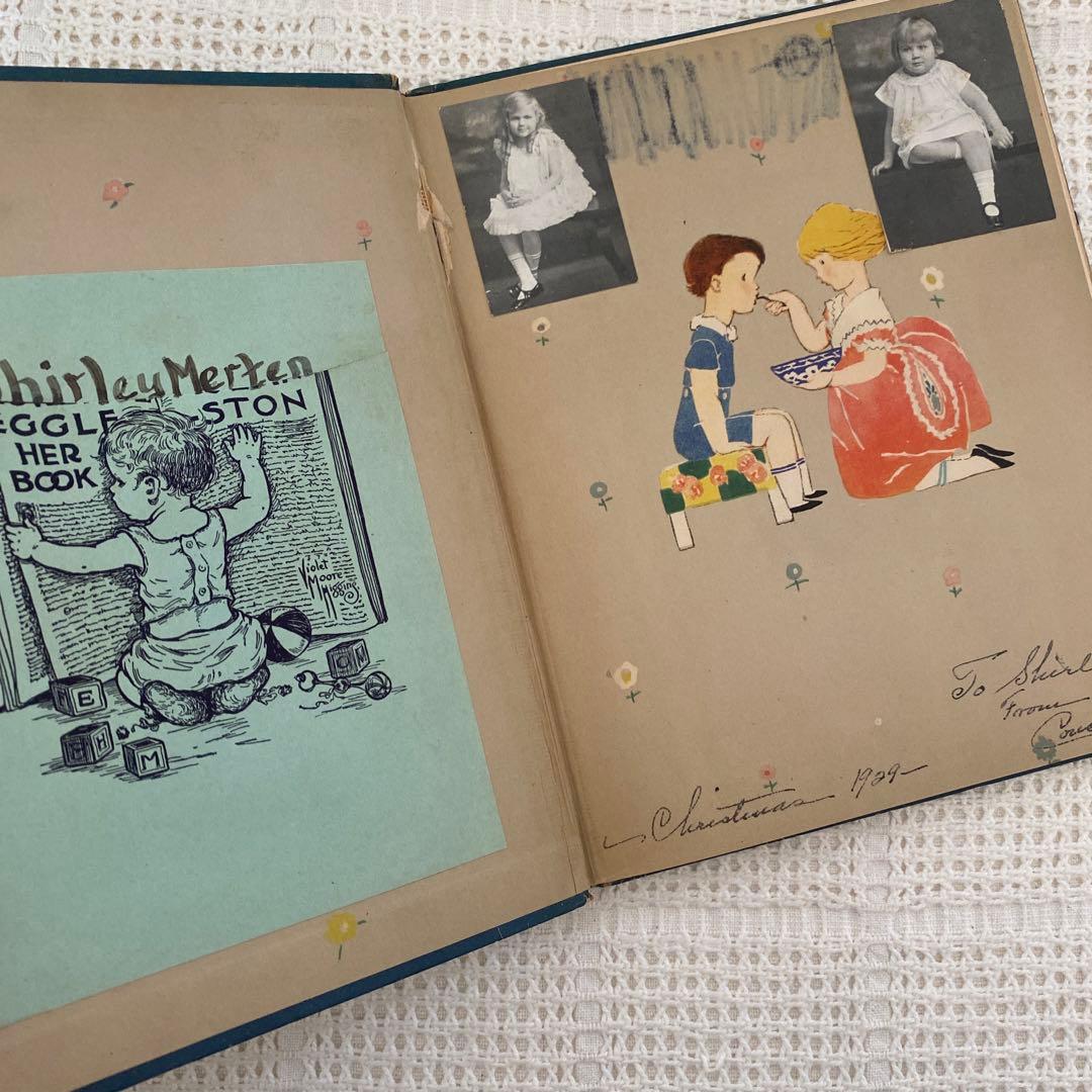 【希少】1924年 アメリカの可愛い絵本 エリザベスゴードン ビスクドール