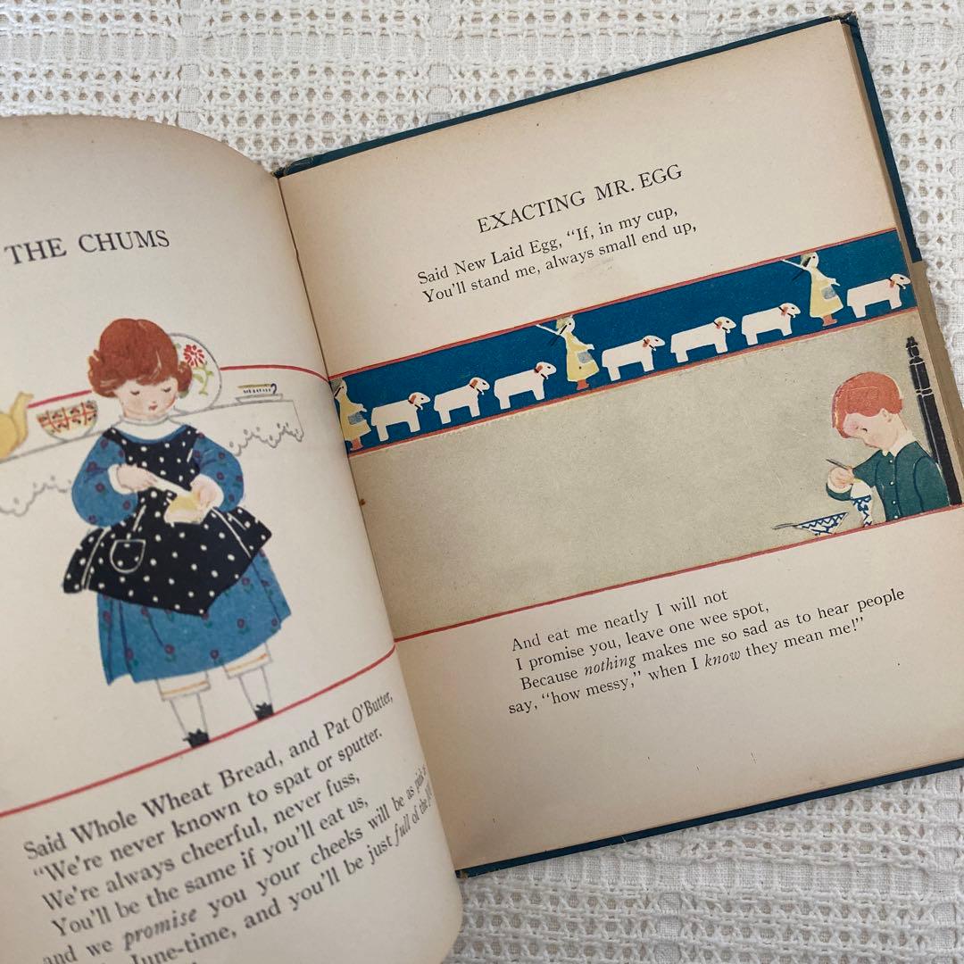 【希少】1924年 アメリカの可愛い絵本 エリザベスゴードン ビスクドール