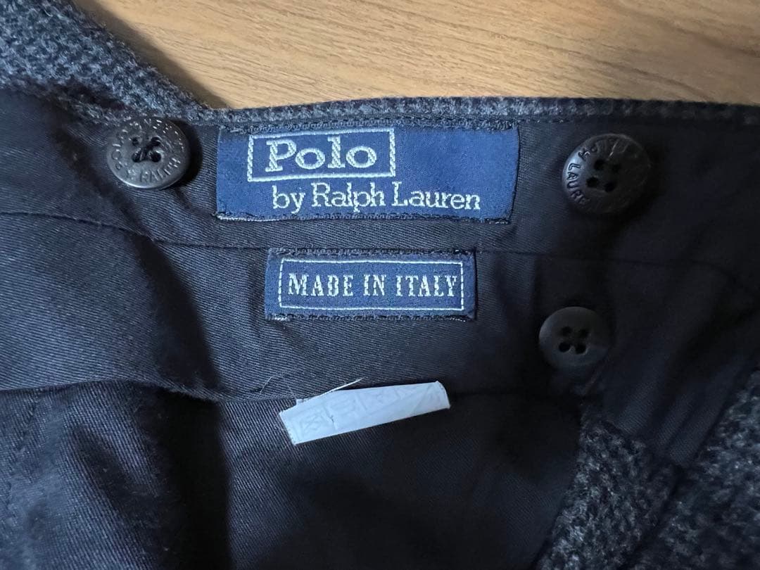 H*K様 年始スペシャル【90s】ラルフローレン イタリア製 バージンウールスラ