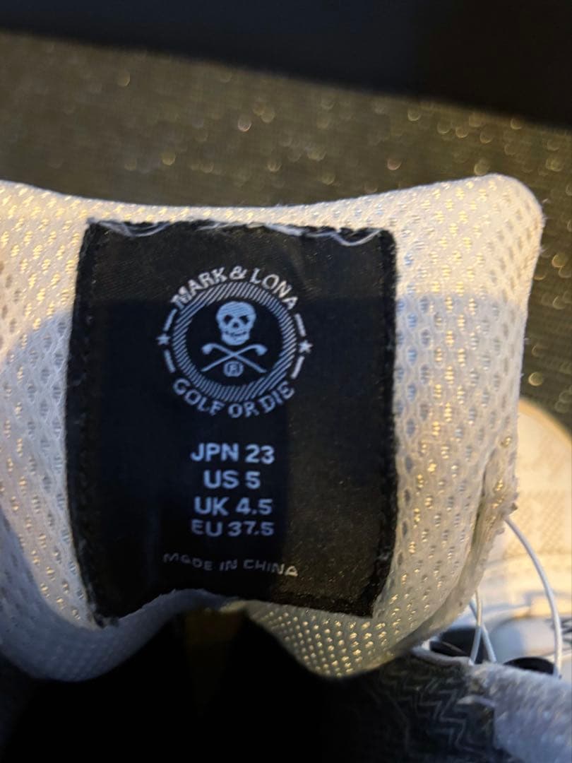 マークアンドロナ♡ハイカットゴルフシューズ23.0