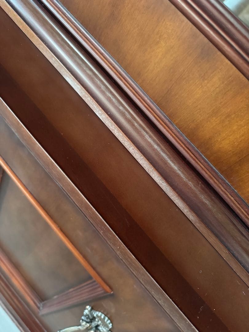 高級木製本棚　飾り棚 アンティーク　ヴィンテージ