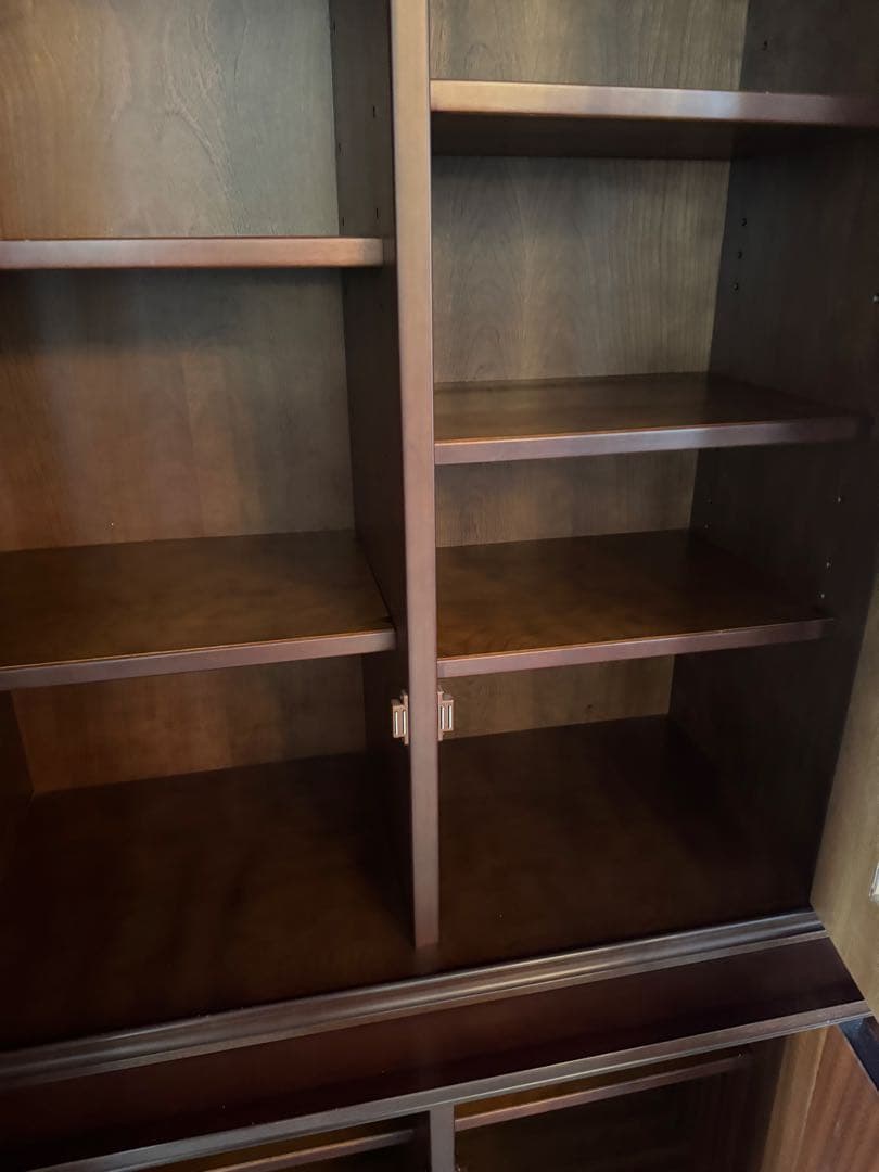 高級木製本棚　飾り棚 アンティーク　ヴィンテージ