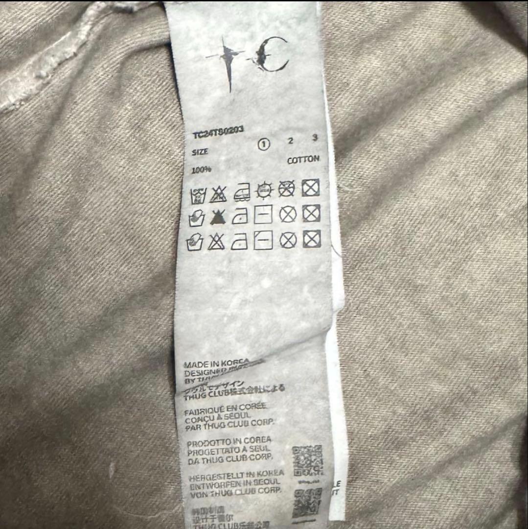 Thug club TC sleeve ロンT サグクラブ