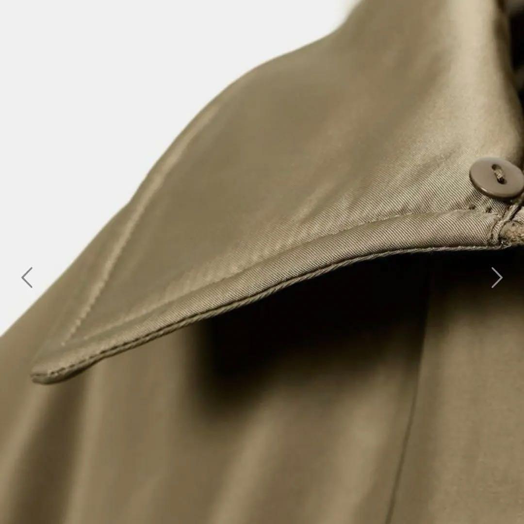 新品 ZARA フェイクファー襟 ジャケット M ブルゾンMA-1 アウター