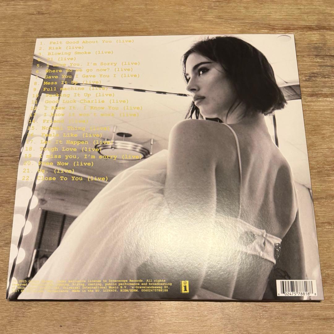 グレイシーエイブラムス The Secret Of Us: Live RSD限定