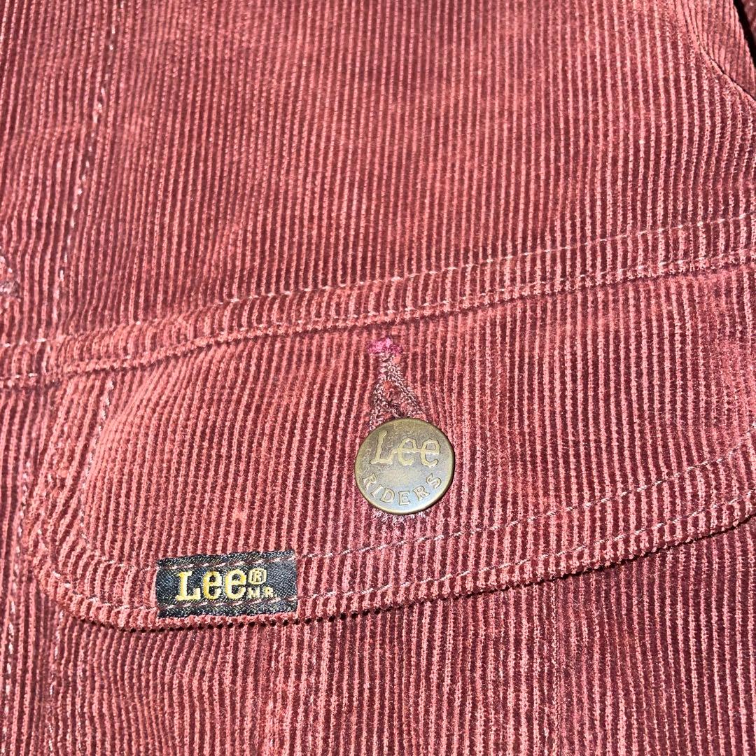 【USA製ヴィンテージ】Lee WESTERNER コーデュロイジャケット 茶