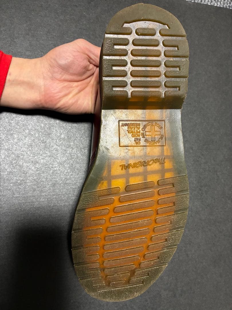 Dr. Martens 1461 CHERRY RED UK7 箱ありタグあり