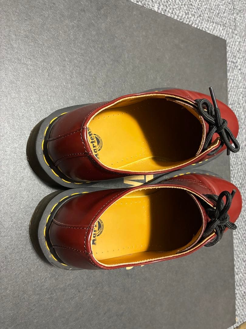 Dr. Martens 1461 CHERRY RED UK7 箱ありタグあり