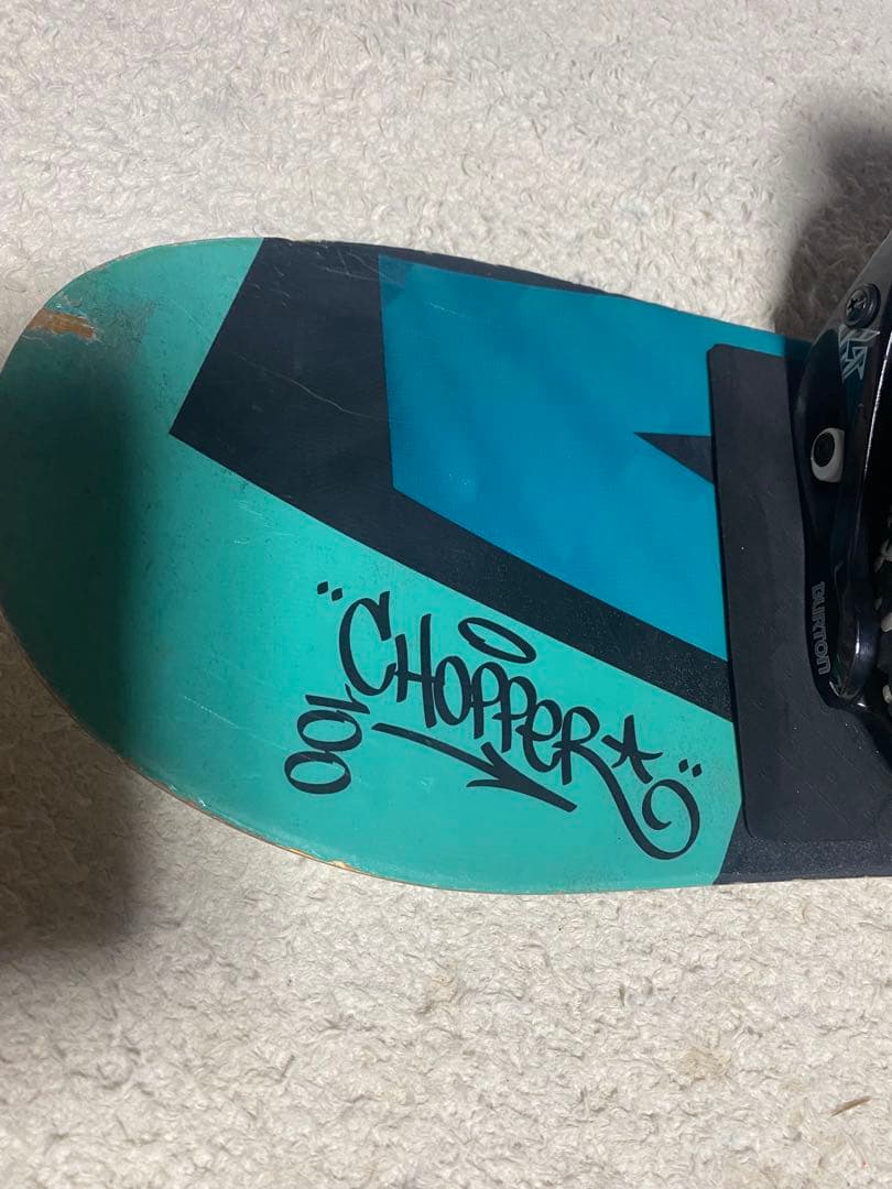 BURTON CHOPPER 100子供用板＋バインディングブーツ18.5cm