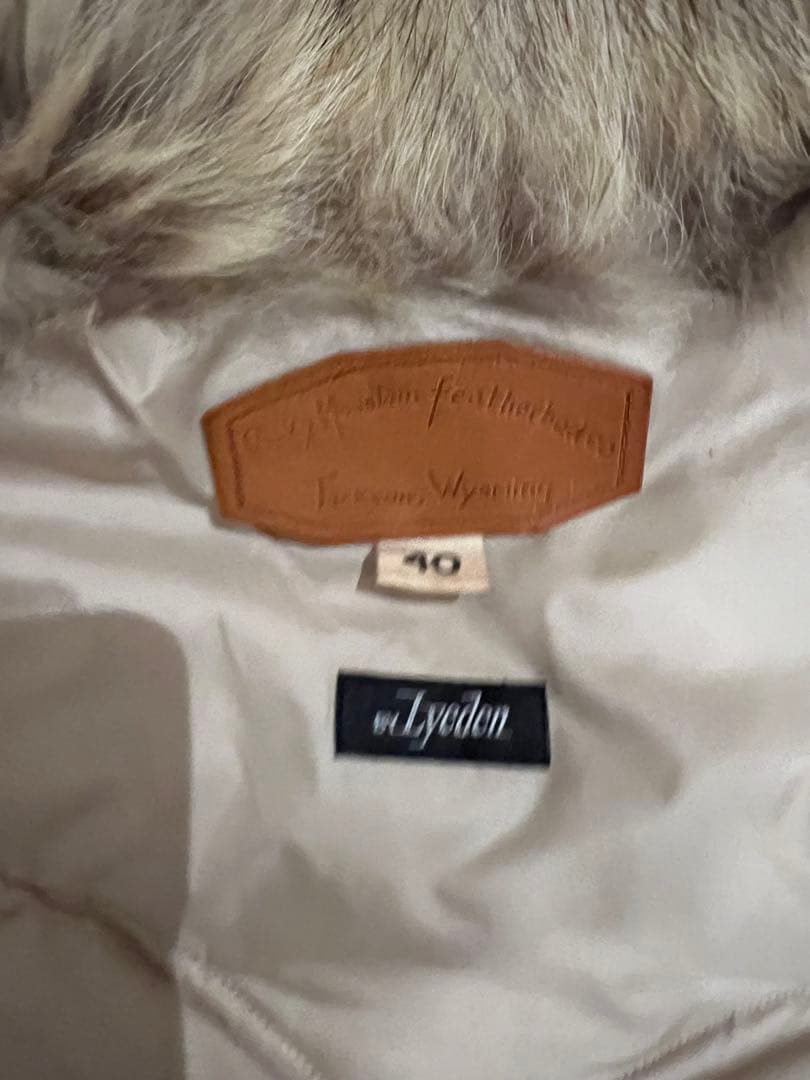 稗*麿様 ロッキーマウンテン　ファー　ダウンベスト　40