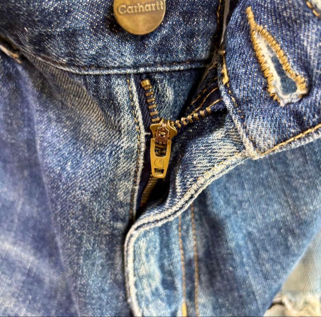 【雰囲気抜群】カーハート Carhartt デニムペインターパンツ 実寸W32