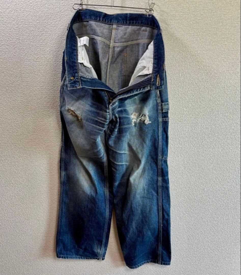 【雰囲気抜群】カーハート Carhartt デニムペインターパンツ 実寸W32