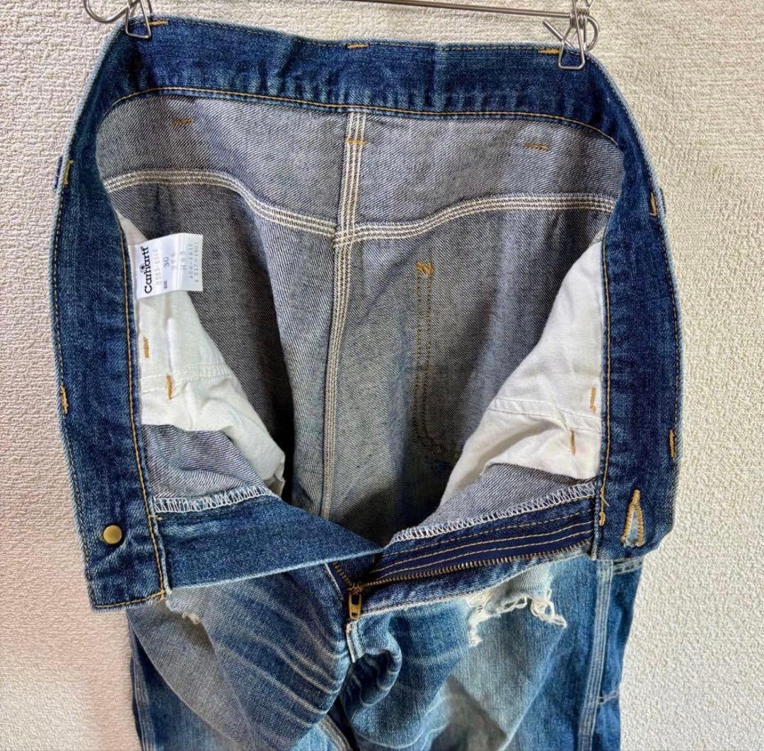 【雰囲気抜群】カーハート Carhartt デニムペインターパンツ 実寸W32