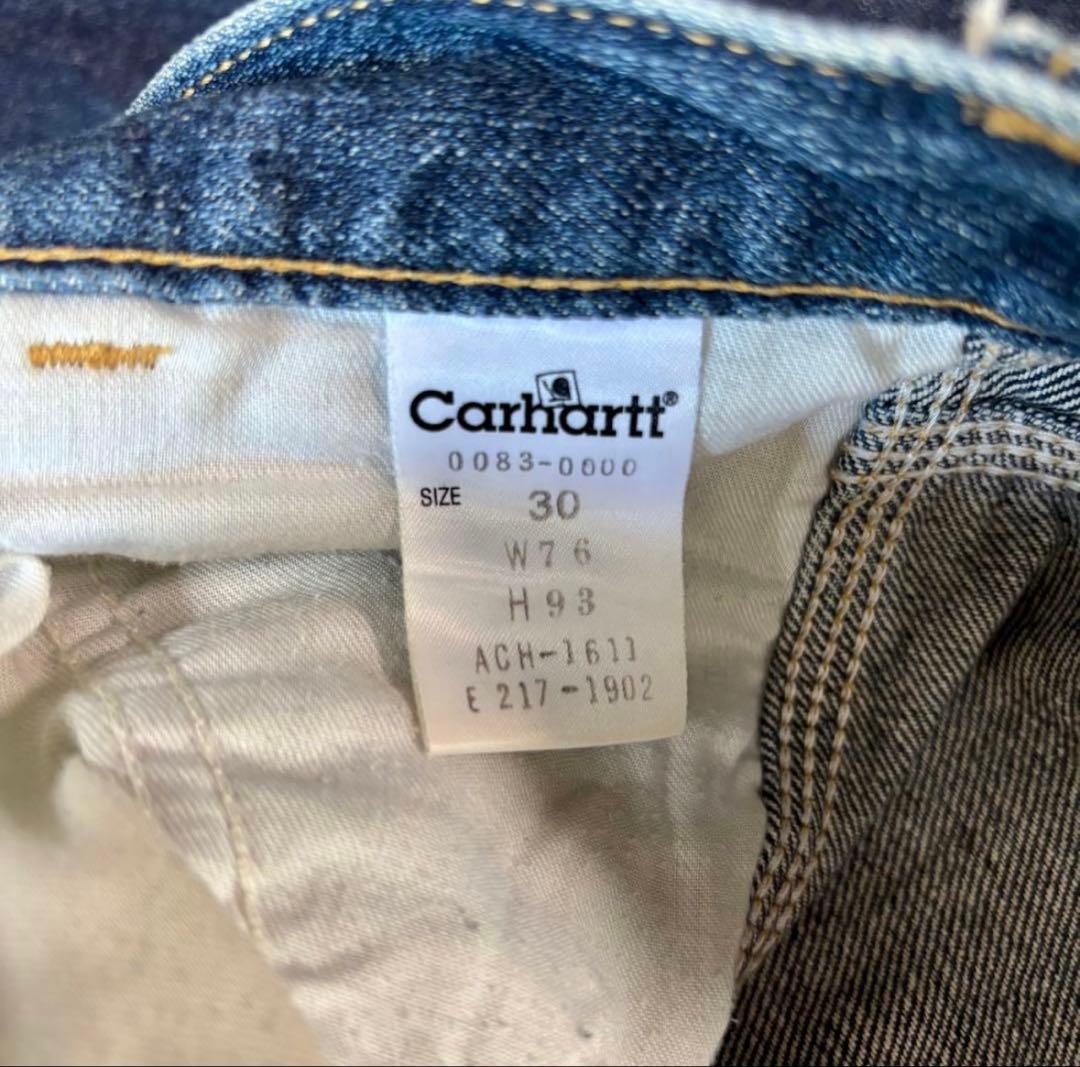 【雰囲気抜群】カーハート Carhartt デニムペインターパンツ 実寸W32