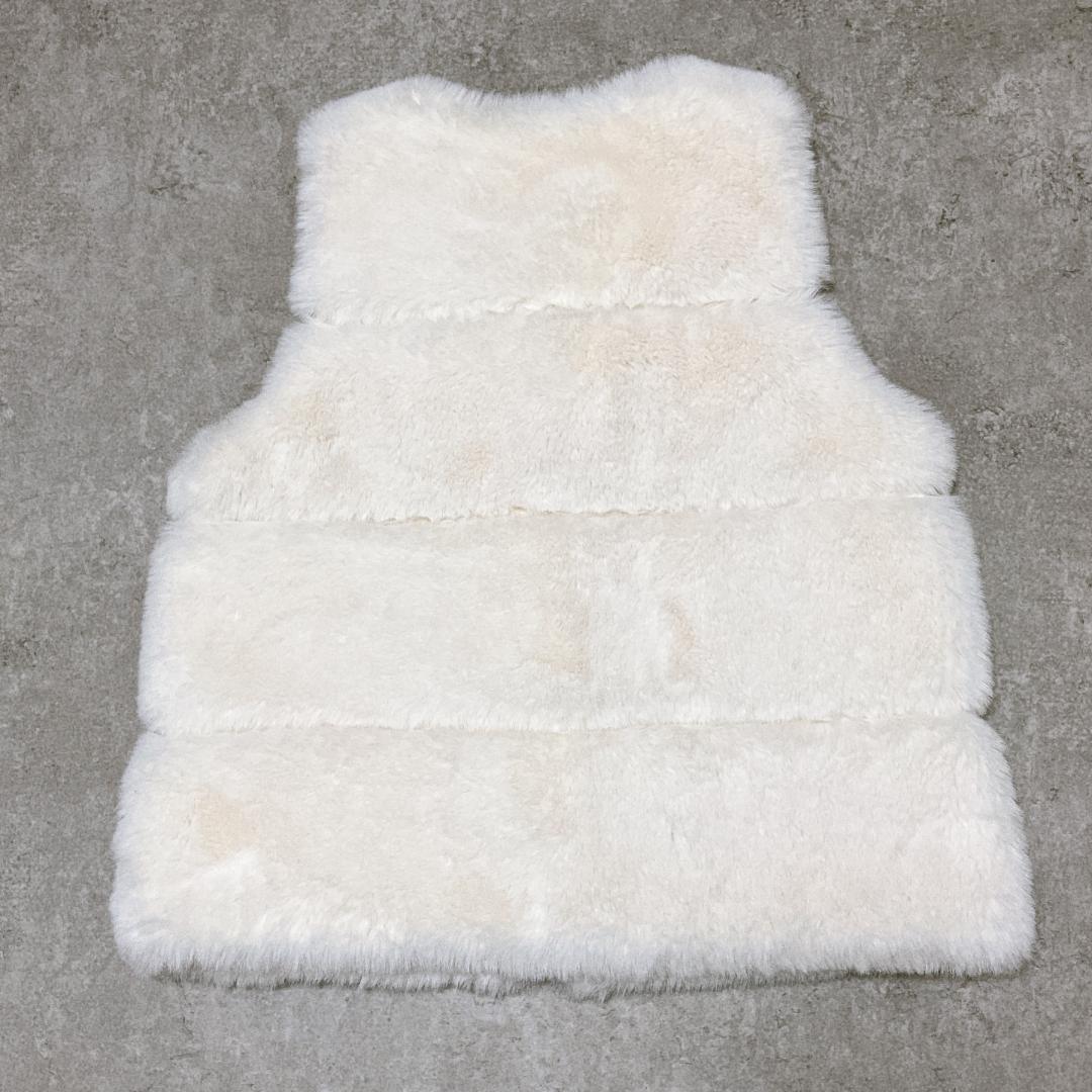 最終お値下げ！！【大人気】eimy itstore フェイクファーステップベスト