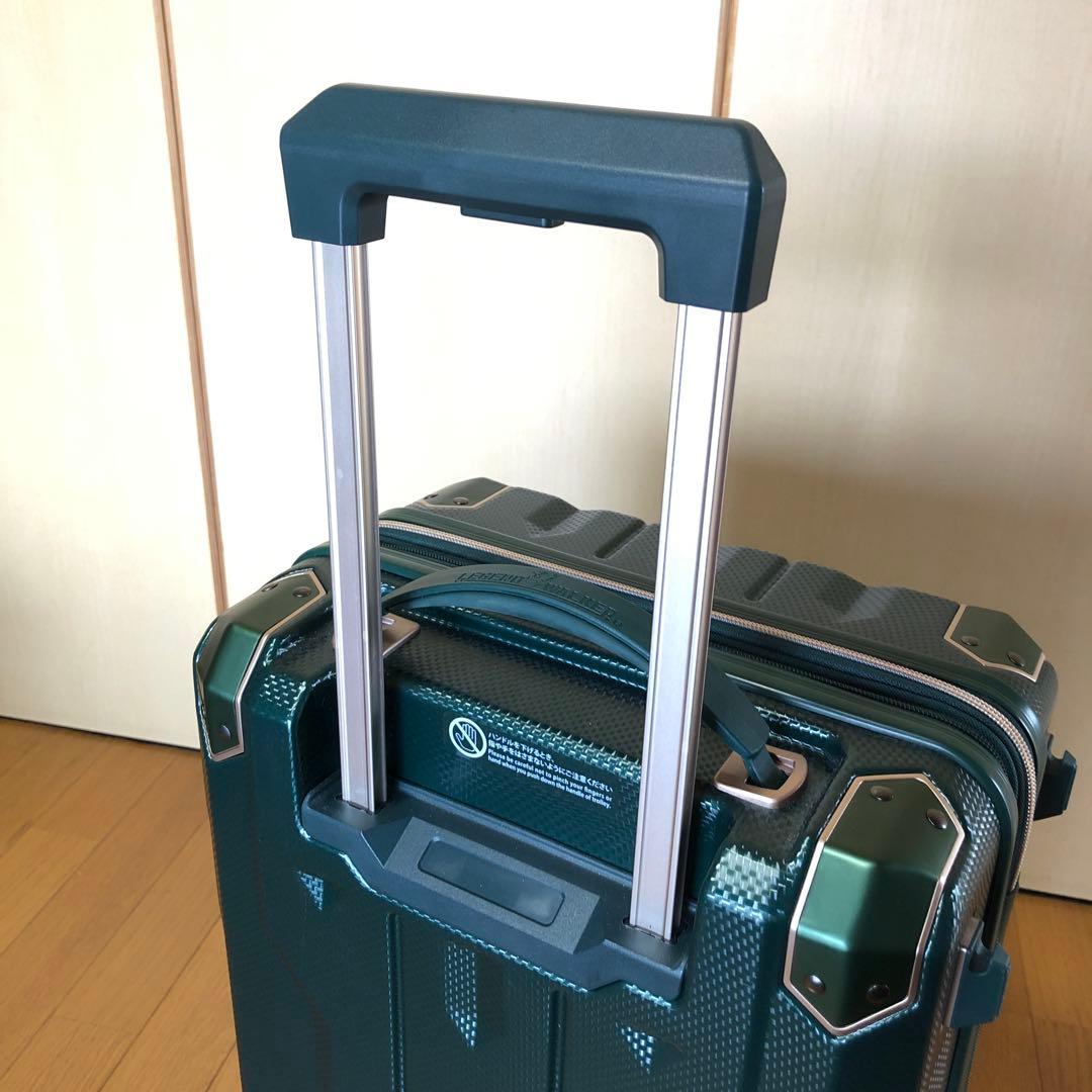 こ*ろ様 ダークグリーン 中型キャリーケース TSAロック付き