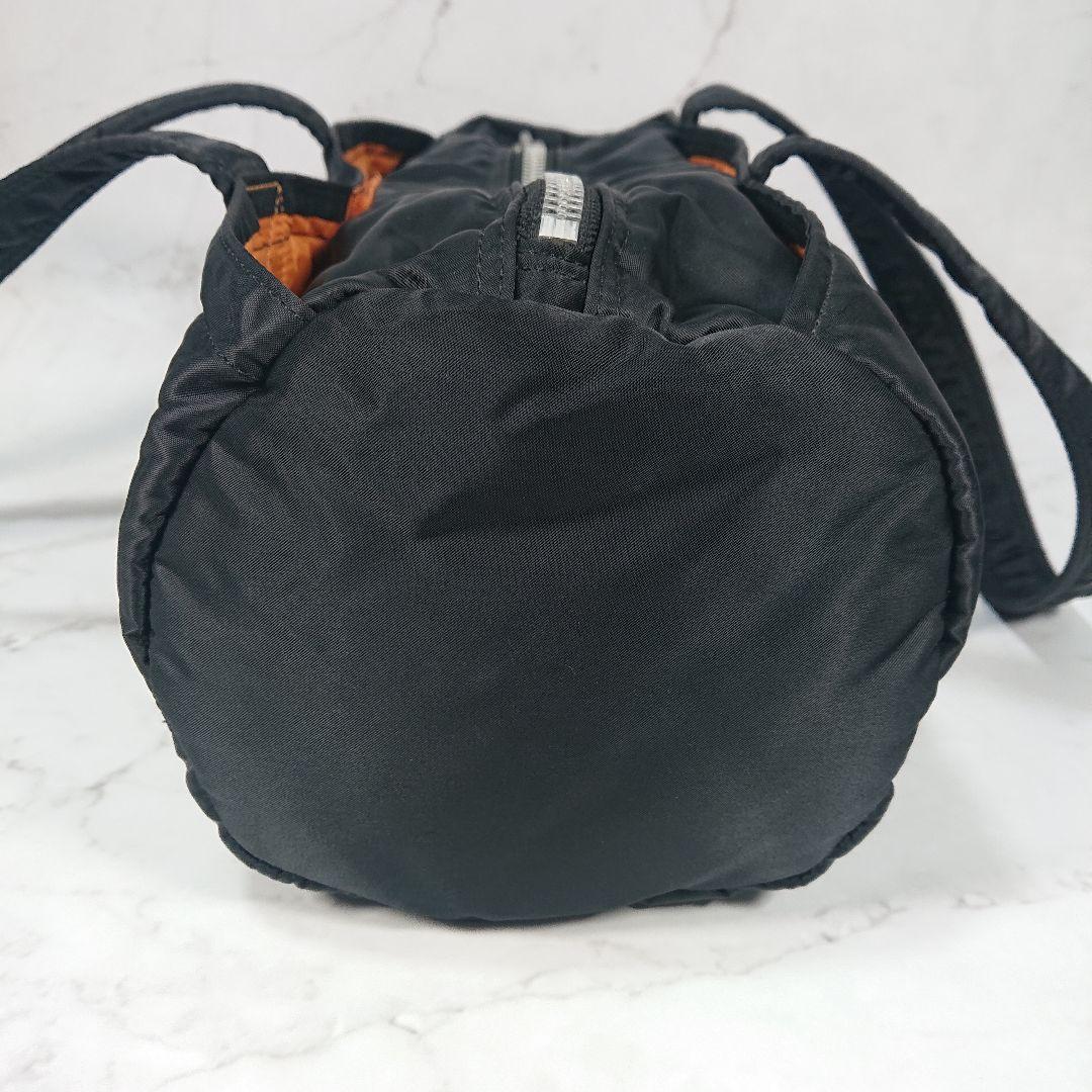 『美品』PORTER ポーター タンカー ミニボストンバッグ（L）吉田カバン 黒