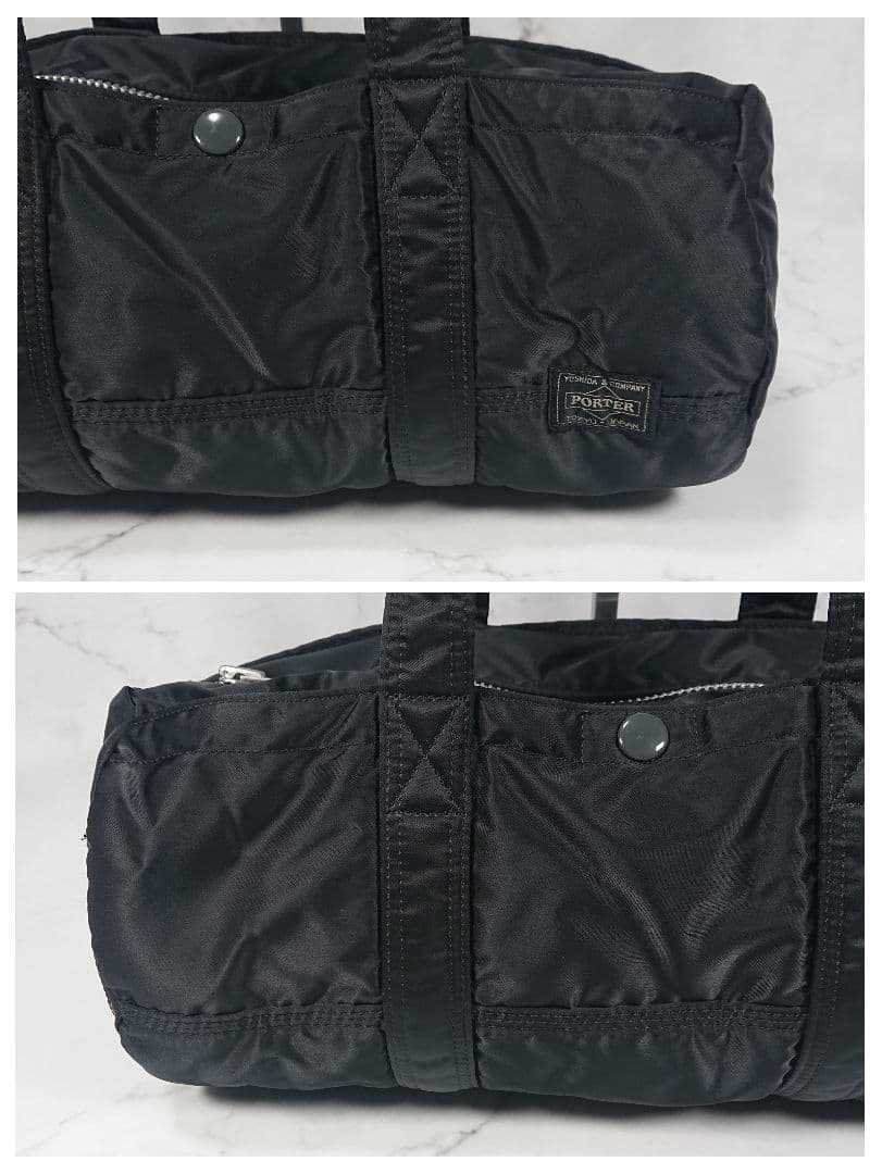 『美品』PORTER ポーター タンカー ミニボストンバッグ（L）吉田カバン 黒