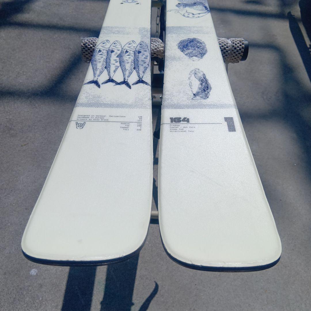 2025 FACTION prodigy 1 capsule 164cmスキー板