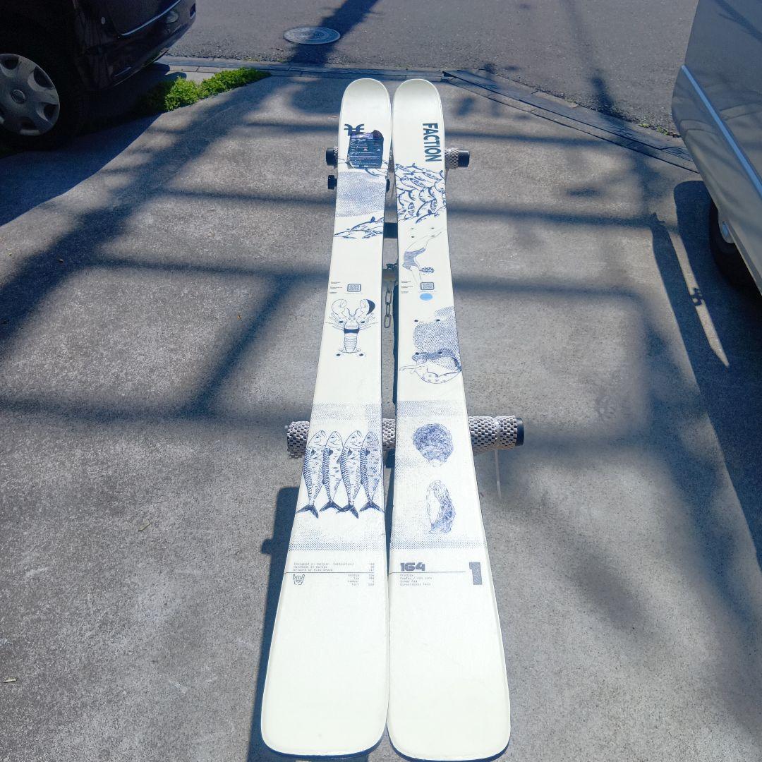 2025 FACTION prodigy 1 capsule 164cmスキー板