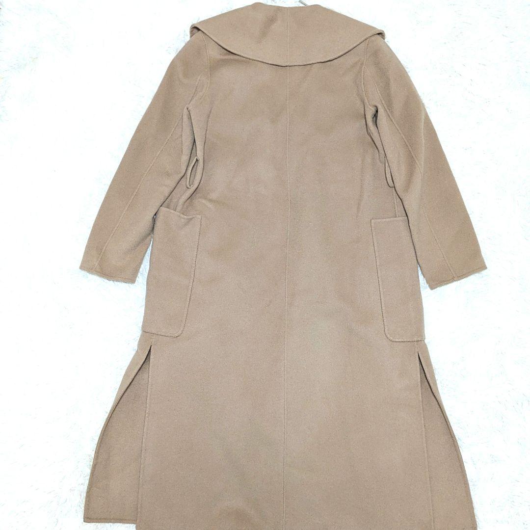 【トリリンガル】エストネーション ウールビーバーガウンコート ベルト付き