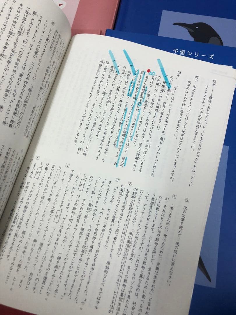 改定新版　四谷大塚　5年予習シリーズ演習問題集　国算理社　上下　2022年度版