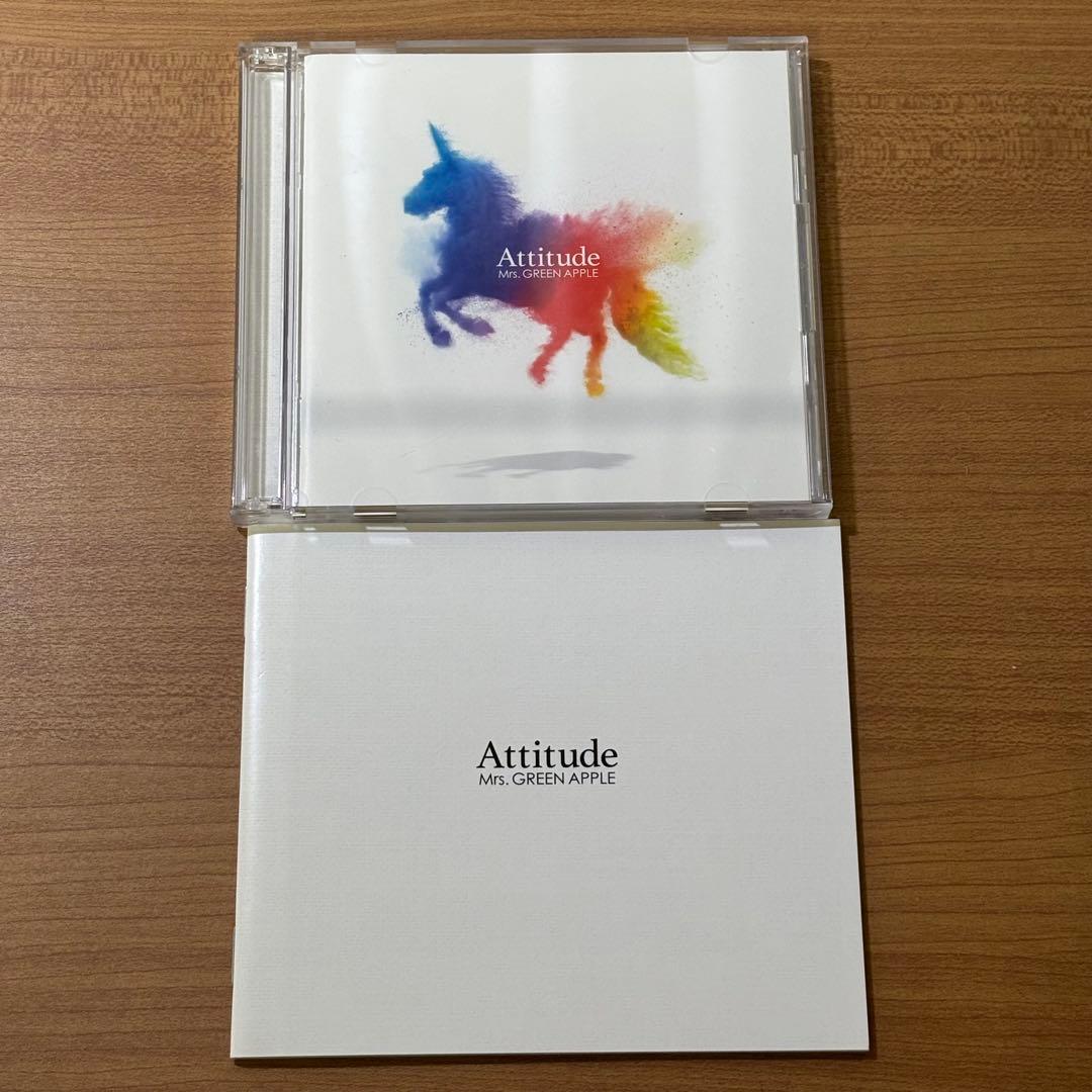【正規品】Mrs. GREEN APPLE attitude 初回限定盤