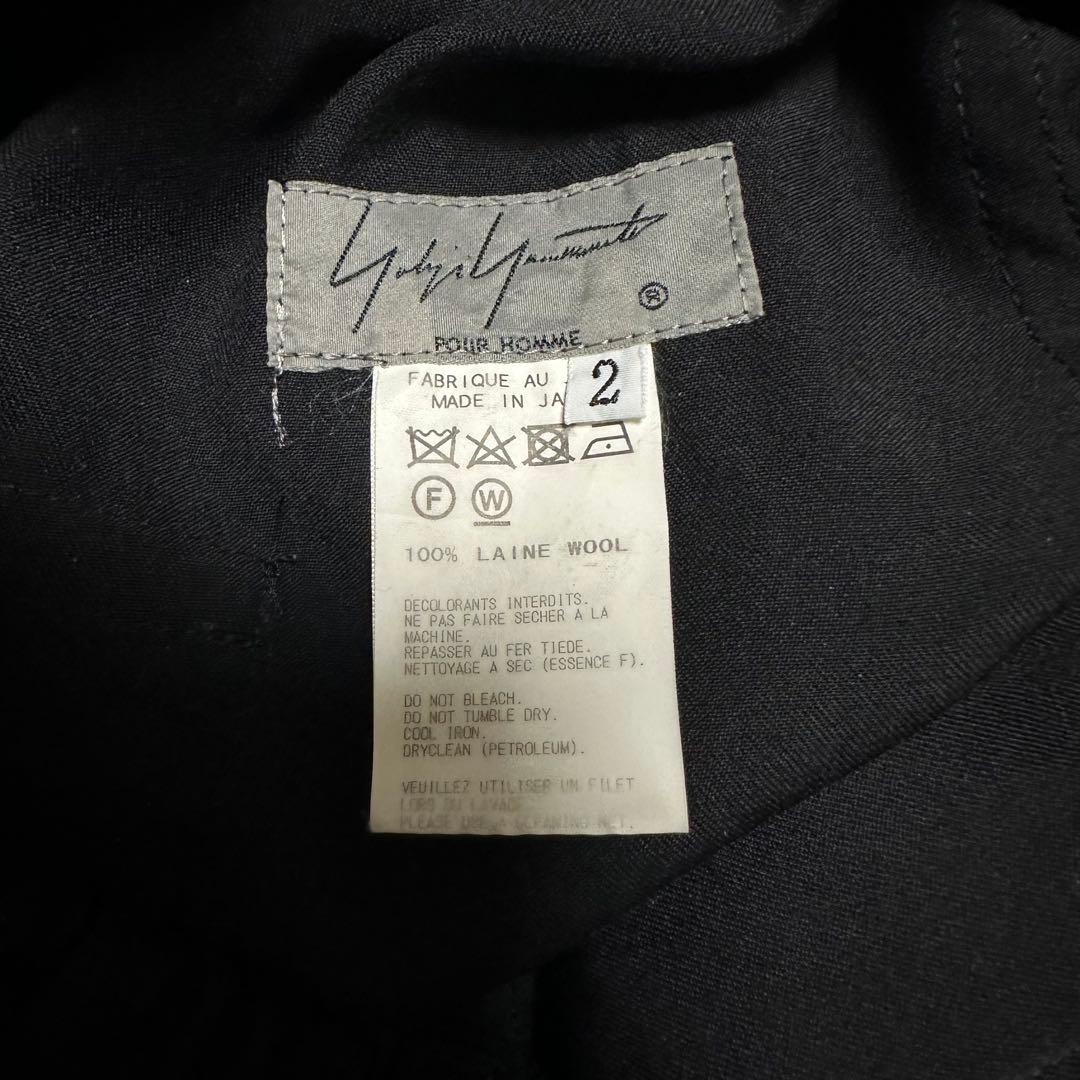 【Used】ヨウジヤマモトプールオム / ラップパンツ / ウールギャバ