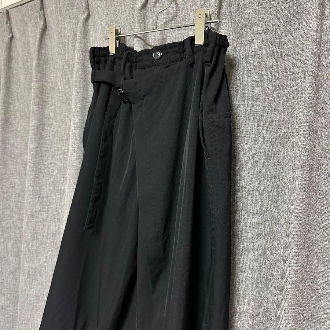 【Used】ヨウジヤマモトプールオム / ラップパンツ / ウールギャバ