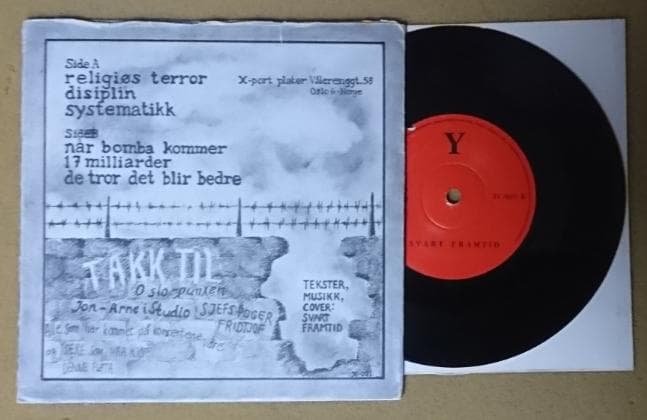 洋楽 SVART FRAMTID 1st ep discharge raw kbd