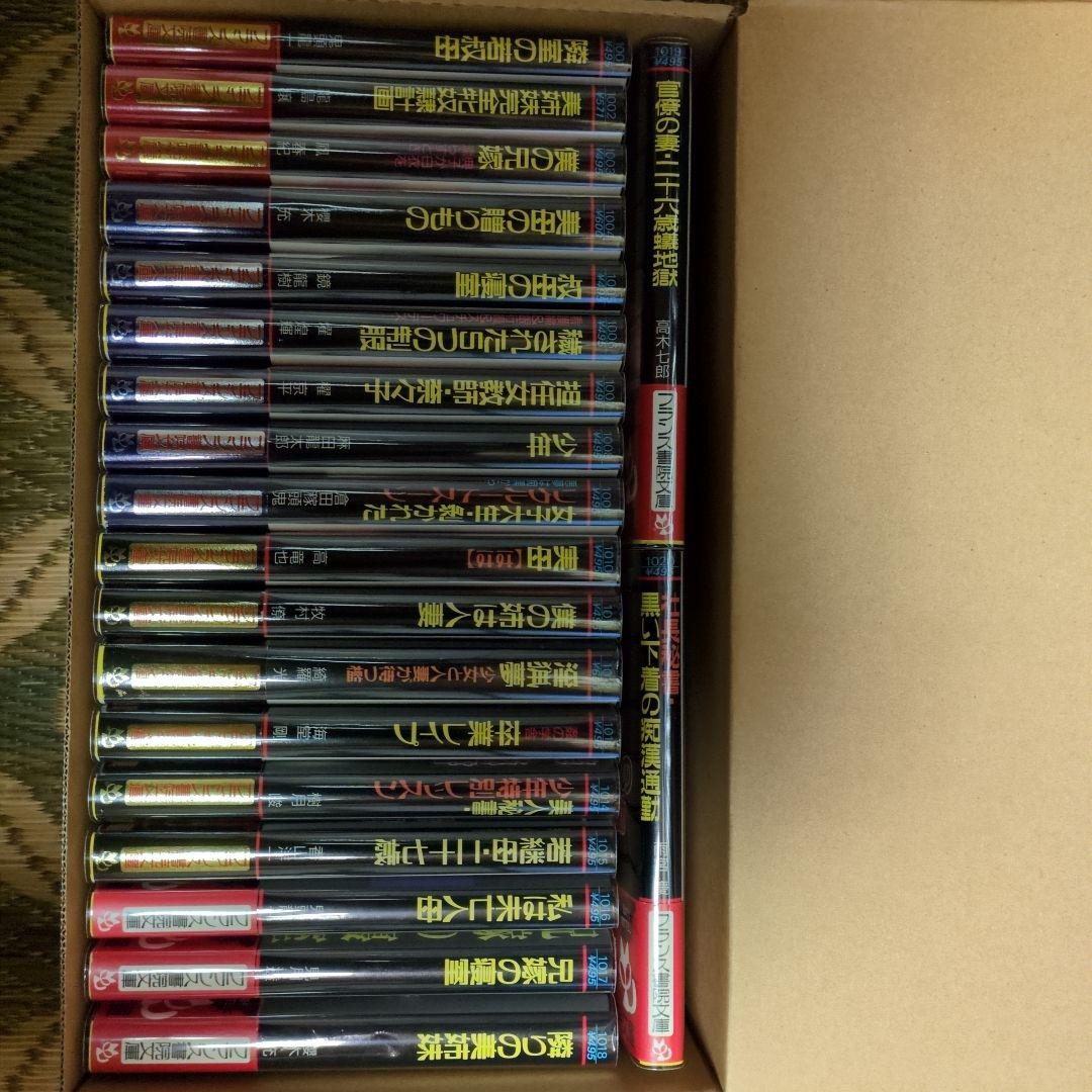 絶版！希少！ フランス書院文庫1001〜1100 全初版帯付