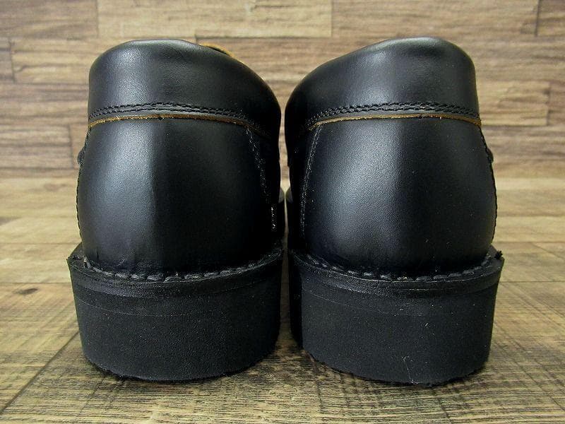 新品 ダナー ブローガン 茶芯 モカシン レザー シューズ 黒 25.5 ①