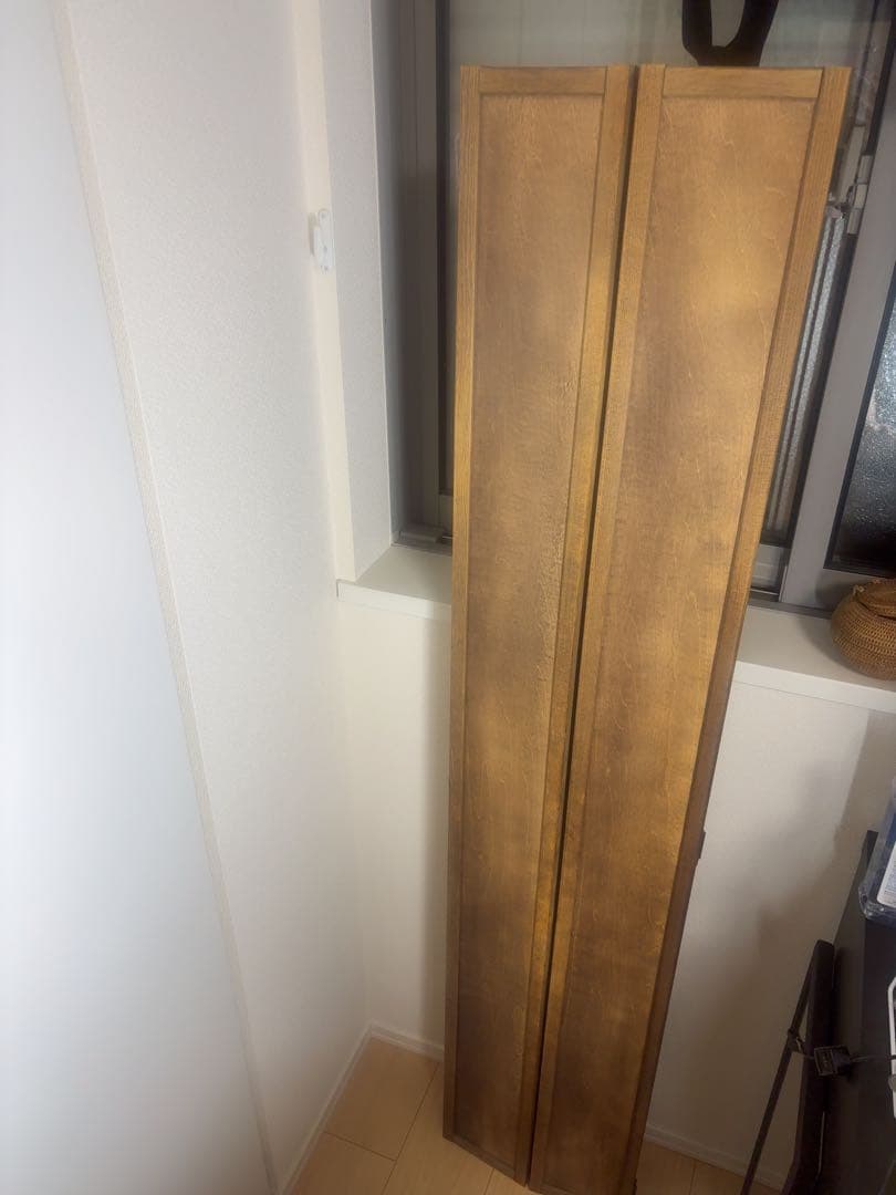 アンティーク調三面スタンドミラー