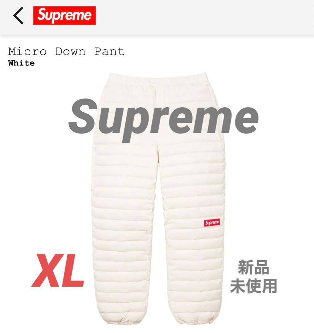 パンツ Supreme Micro Down Pant #8 White/XL
