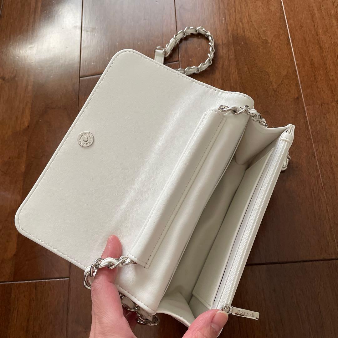 Darich ダーリッチ DDロゴキルティング トラベルセット ホワイト　新品