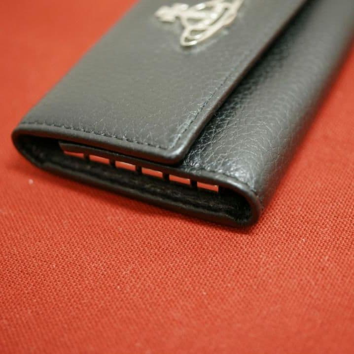 美品 Vivienne Westwood キーケース 5連 BLACK オーブ