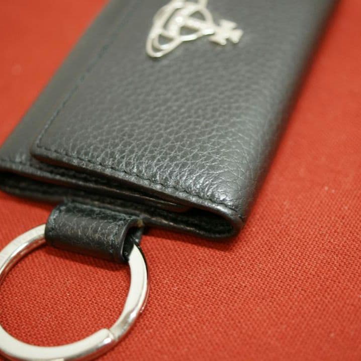 美品 Vivienne Westwood キーケース 5連 BLACK オーブ