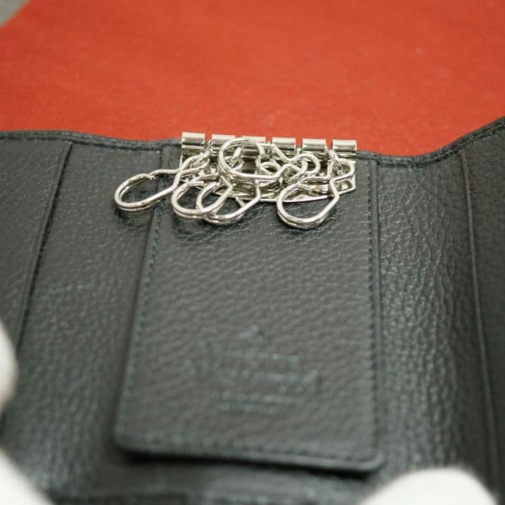美品 Vivienne Westwood キーケース 5連 BLACK オーブ