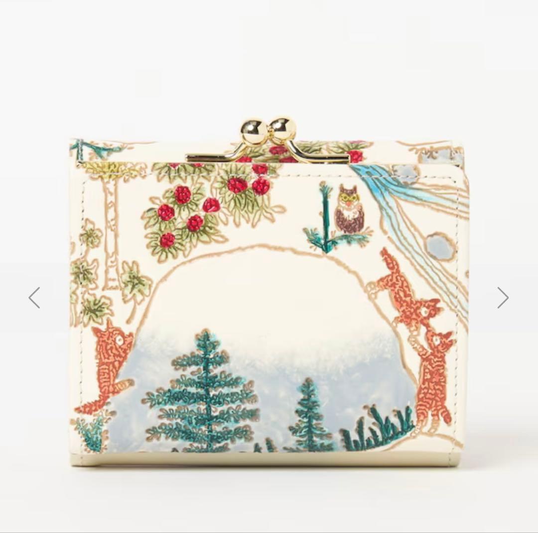 新品 大関の文庫革×Coral & Tusk 三つ折り財布