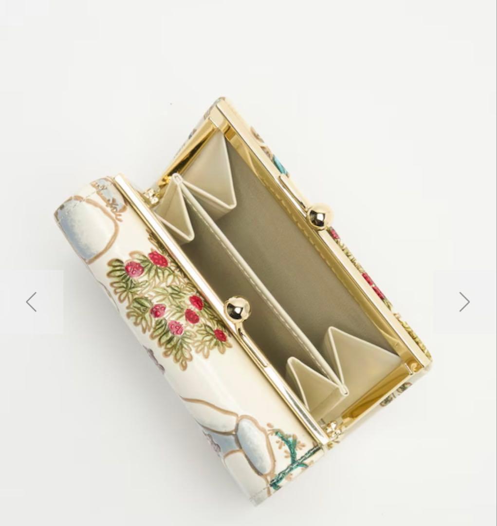 新品 大関の文庫革×Coral & Tusk 三つ折り財布