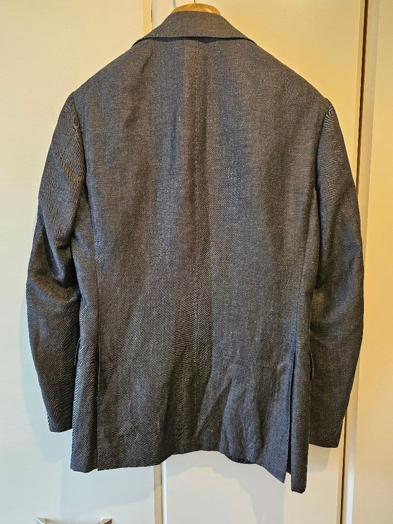 brilla per il gusto ブリッラウールリネンスーツ　グレー　42