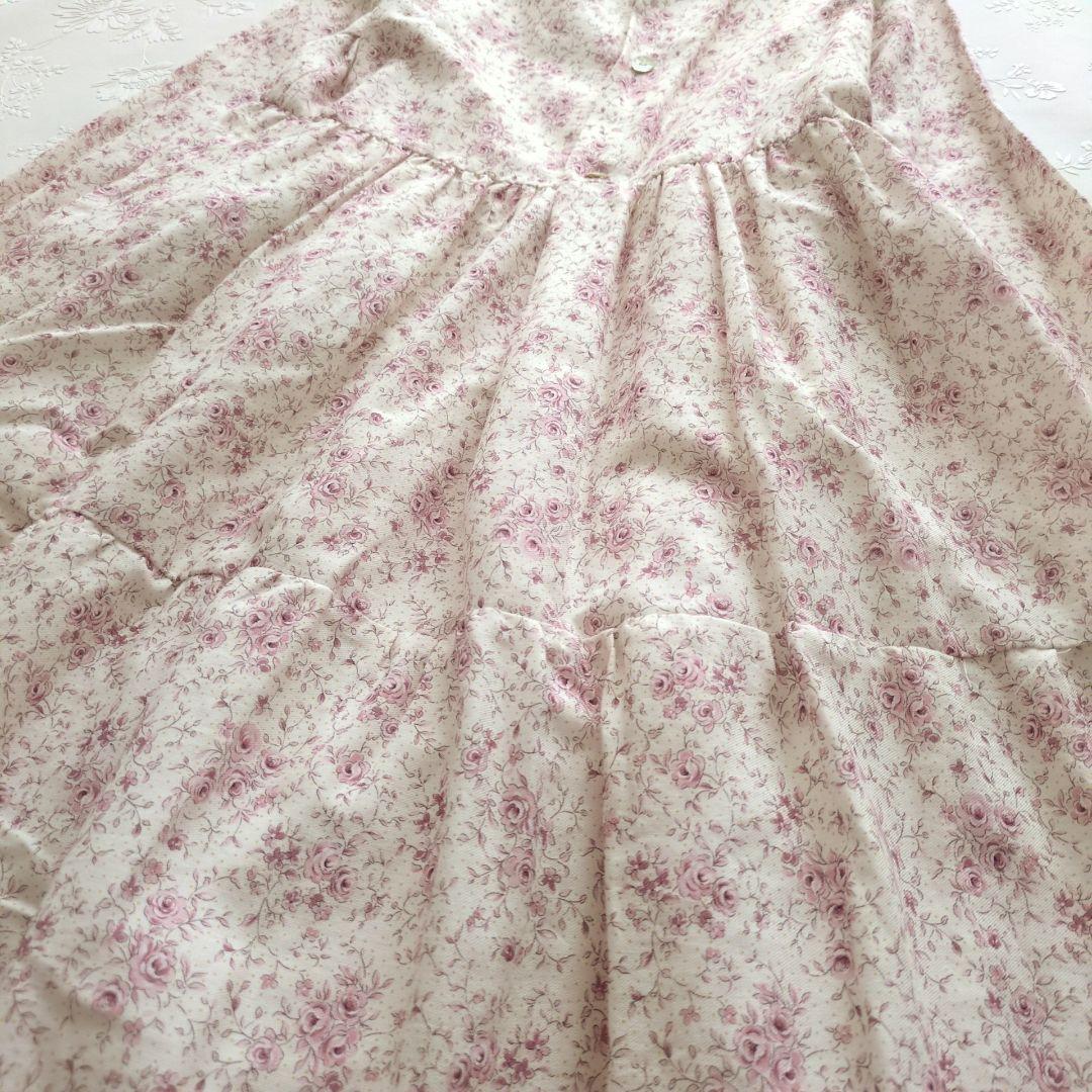 新品 Amaia kids 花柄 長袖ワンピース 10y