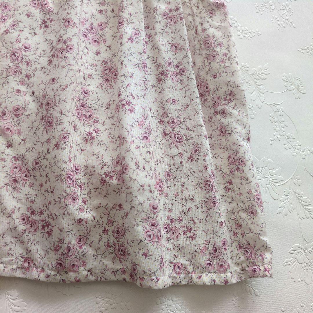 新品 Amaia kids 花柄 長袖ワンピース 10y