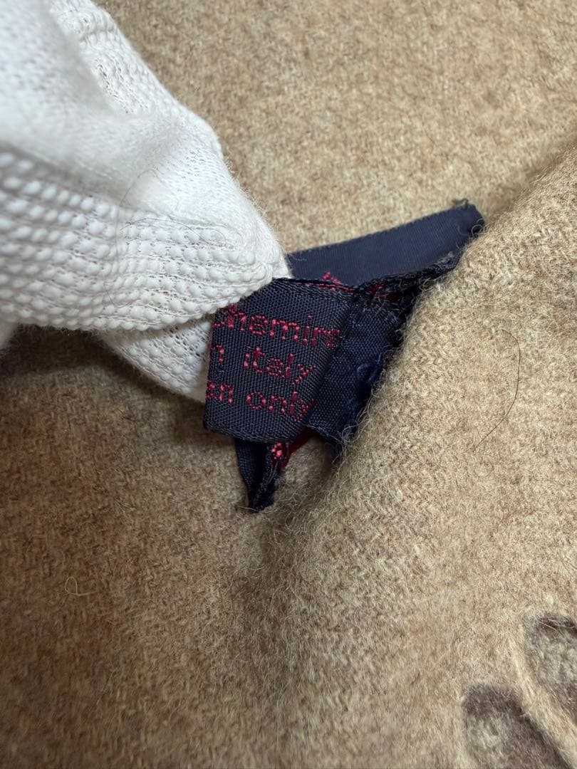 ETRO ヴィンテージ カシミヤ100% ストール ショール