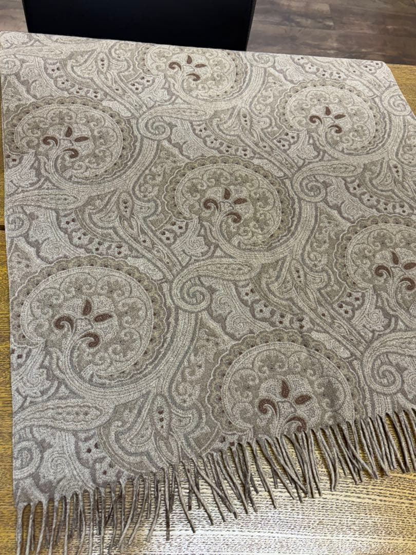 ETRO ヴィンテージ カシミヤ100% ストール ショール